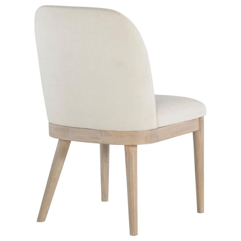 Solano - Upholstered Dining Side Chair (Set of 2) - Beige