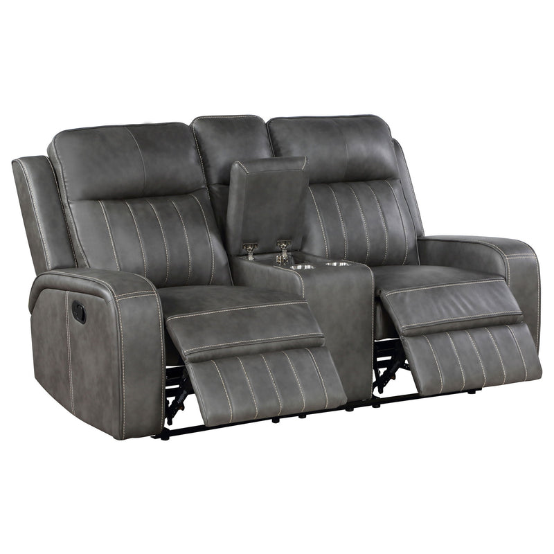 Mckinley - 3 Piece Reclining Sofa Set - Gray