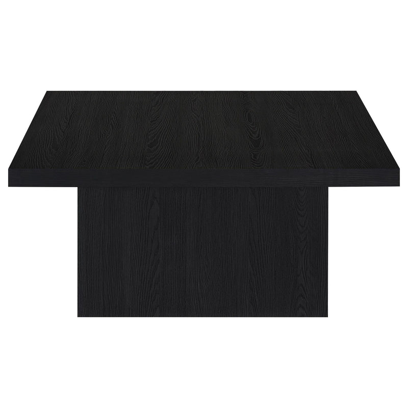 Devar 3-piece Square Cocktail Coffee End Table Set Black