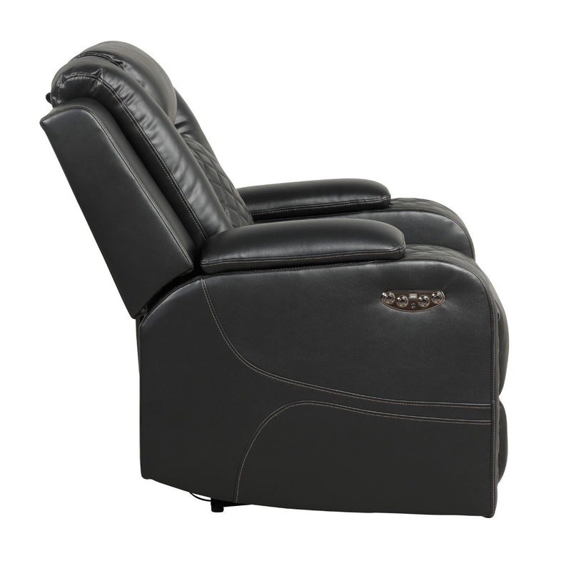 Benz - LED & Power Recliner Chair With Adjustable Headrest
