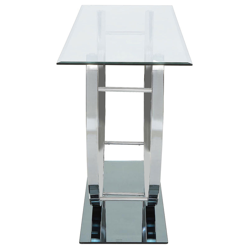 Garrett - Console Table - Chrome
