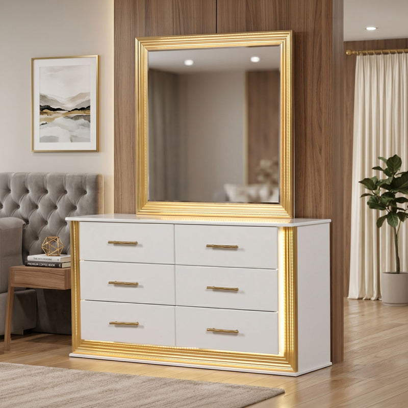 Obsession - Bedroom Set & LED