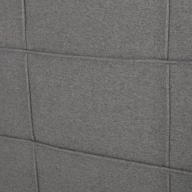King / California King Sized Headboard - Charcoal Gray