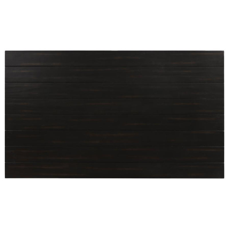 Concord - 2-Drawer Rectangular Coffee Table - Distressed Java