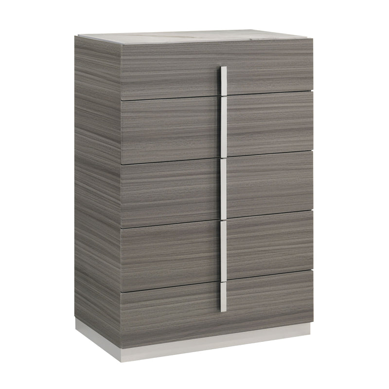 Altima - 5 Drawer Chest - Gray