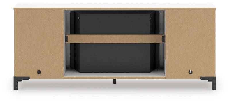 Brollevi - TV Stand With Fireplace - White