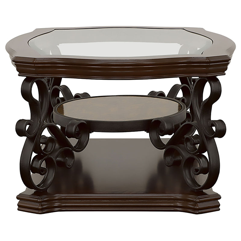 Arrize - Coffee And End Table Set With Scroll Legs
