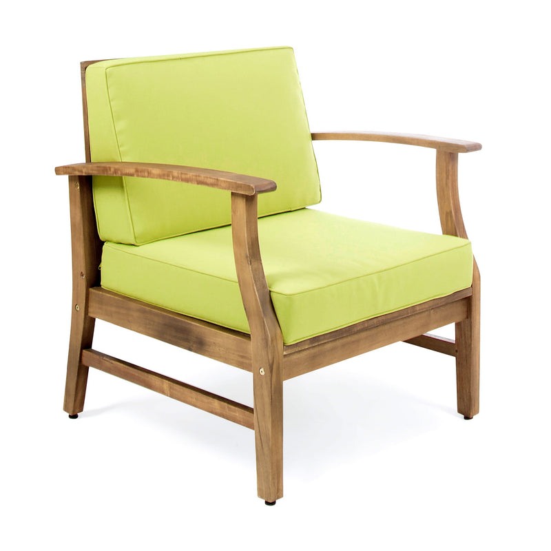 Perla - Contemporary Club Chair With Water Resistant Cushionі