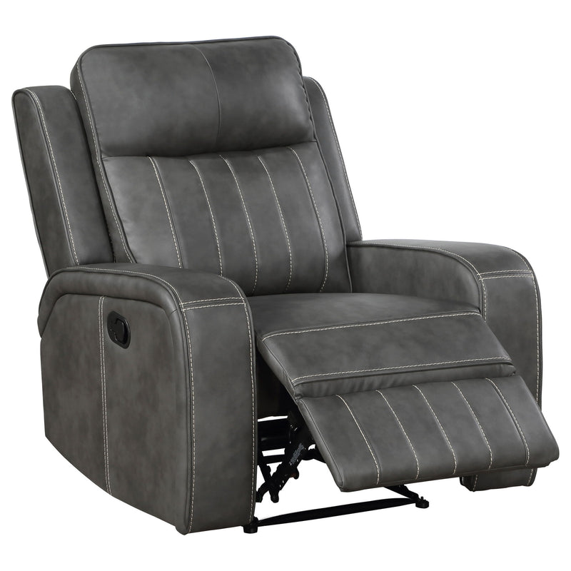 Mckinley - 3 Piece Reclining Sofa Set - Gray