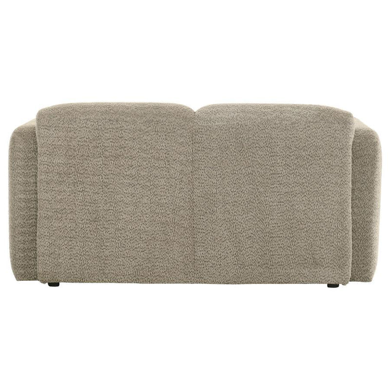 Dorset - Fabric Upholstered Round Track Arm Loveseat