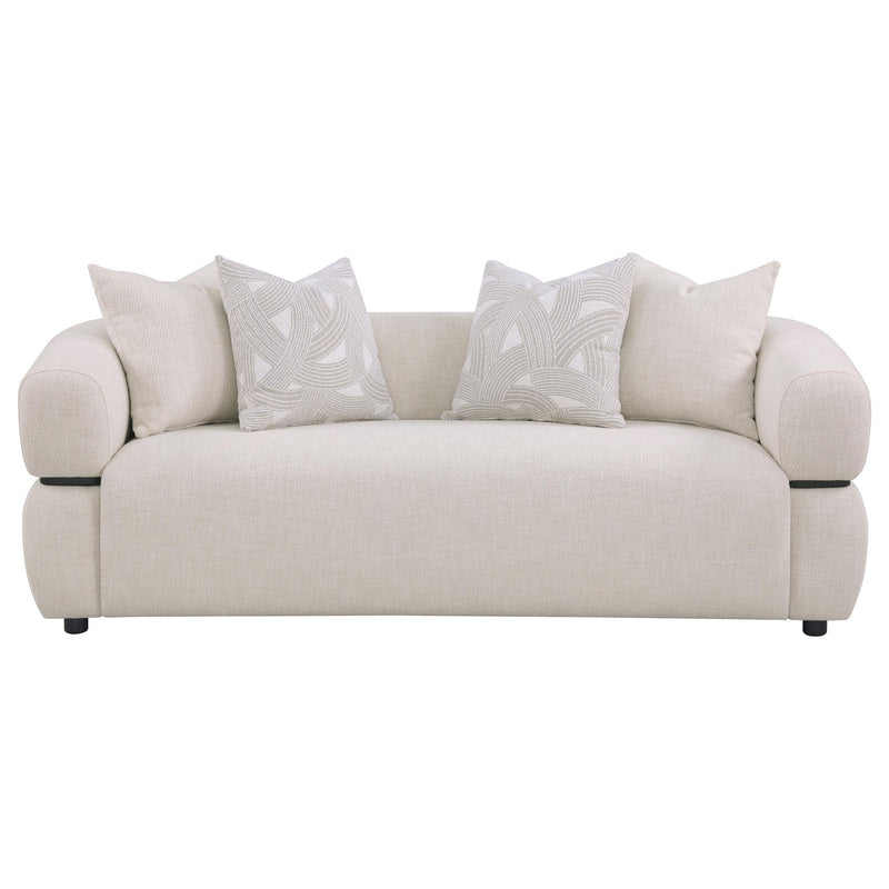 Ramsay - Round Arm Sofa - Beige