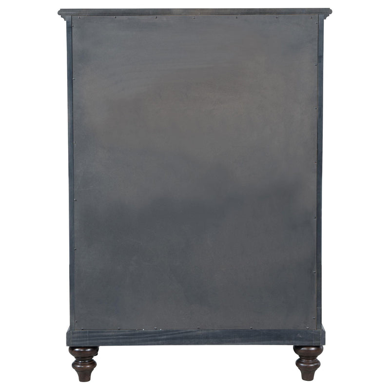 Andover 5-drawer Chest of Drawers Dark Oak