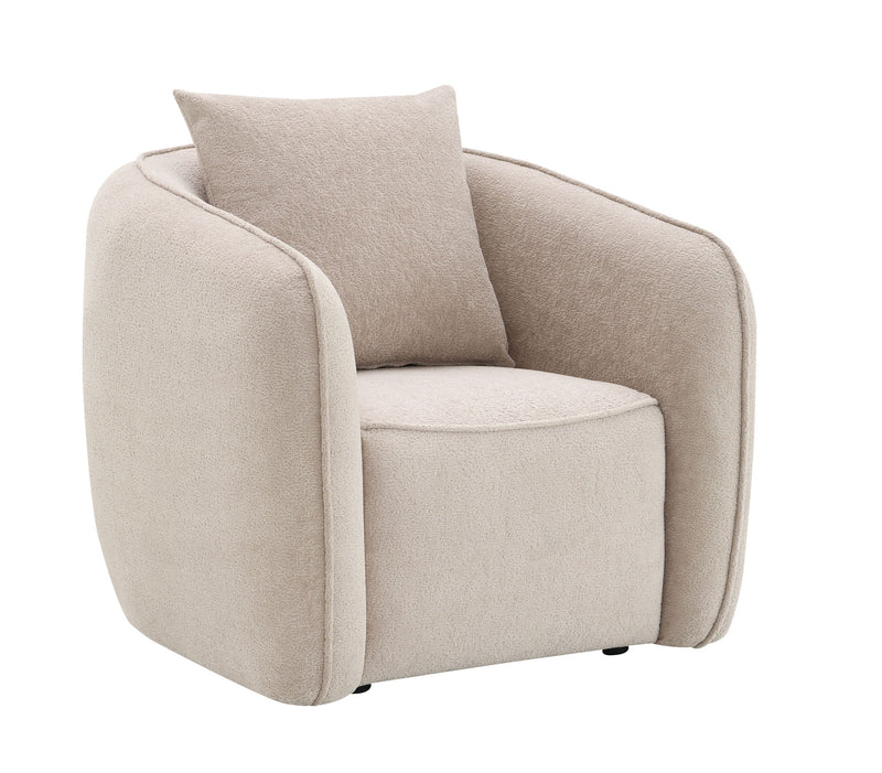 Keith - 3 Piece Living Room Set (Comes With Matching Color Toss Pillows)