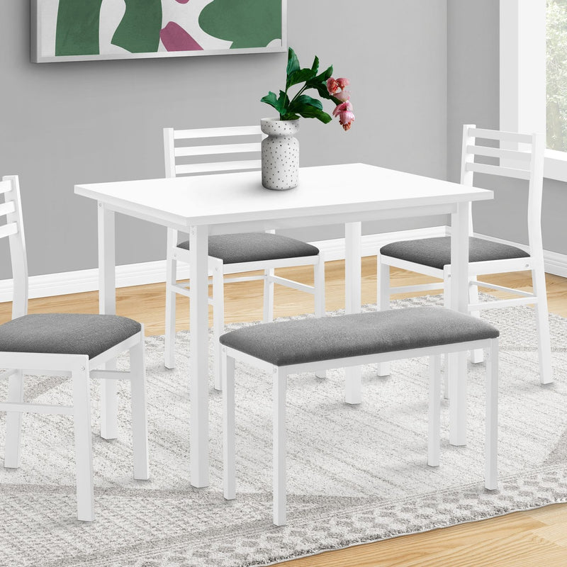 Dining Set, 5 Pieces Set, Rectangular, Small, Contemporary & Modern