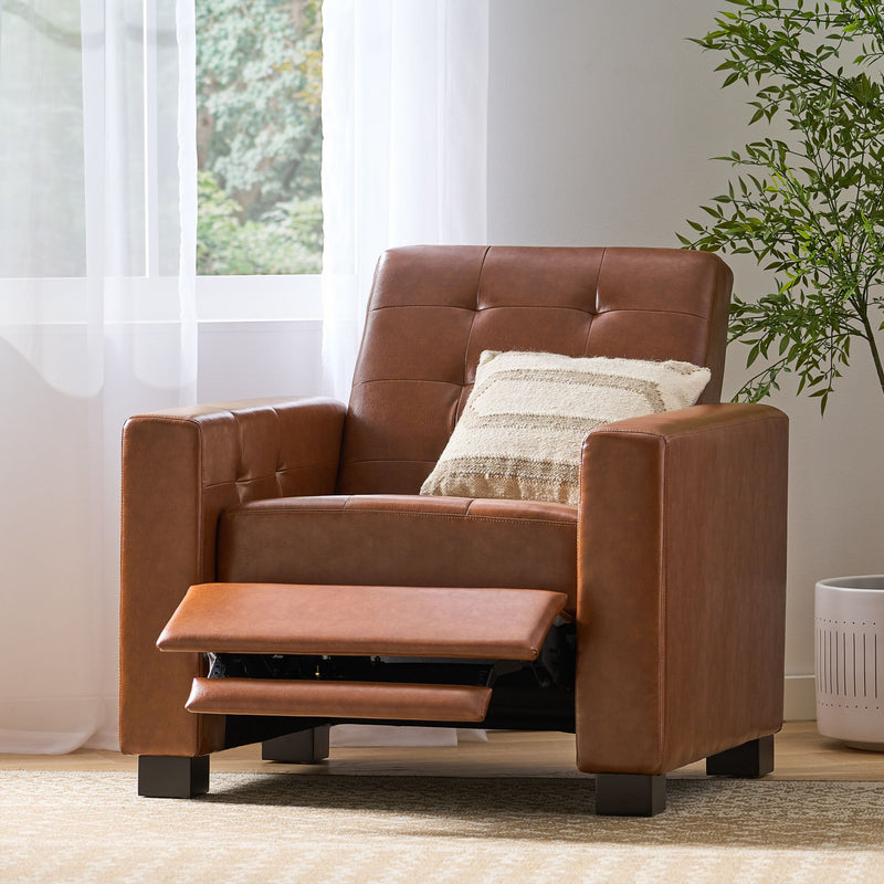 Langseth - Contemporary Tufted Pushback Recliner