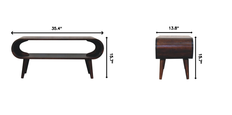 Amaya - Coffee Table - Light Walnut