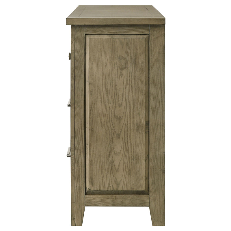 Pelton - 6 Drawer Dresser - Oak
