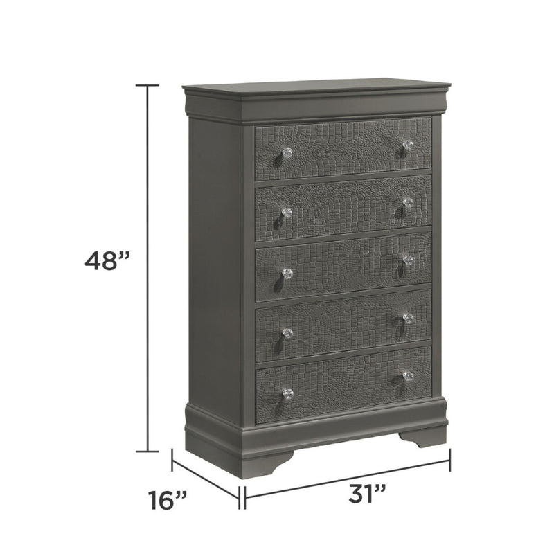 Blaze - Bedroom Set With LED Headboard