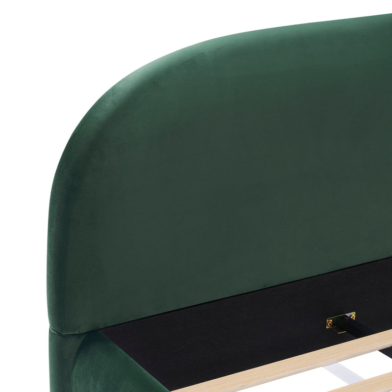 Simple Modern Bedroom Double Upholstered Bed