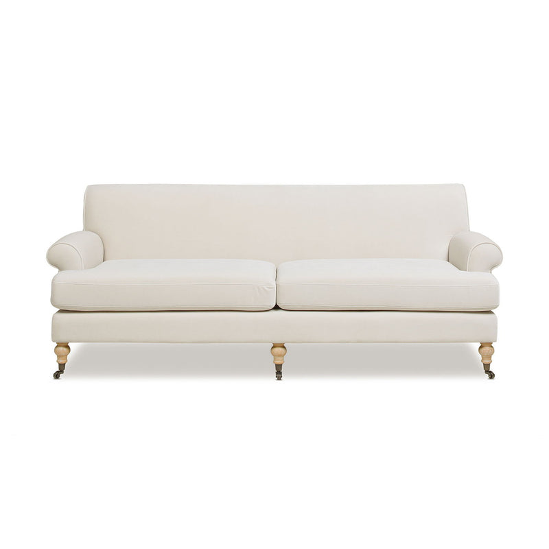 Alana Lawson - Two Cushion Tightback Sofa - French Beige
