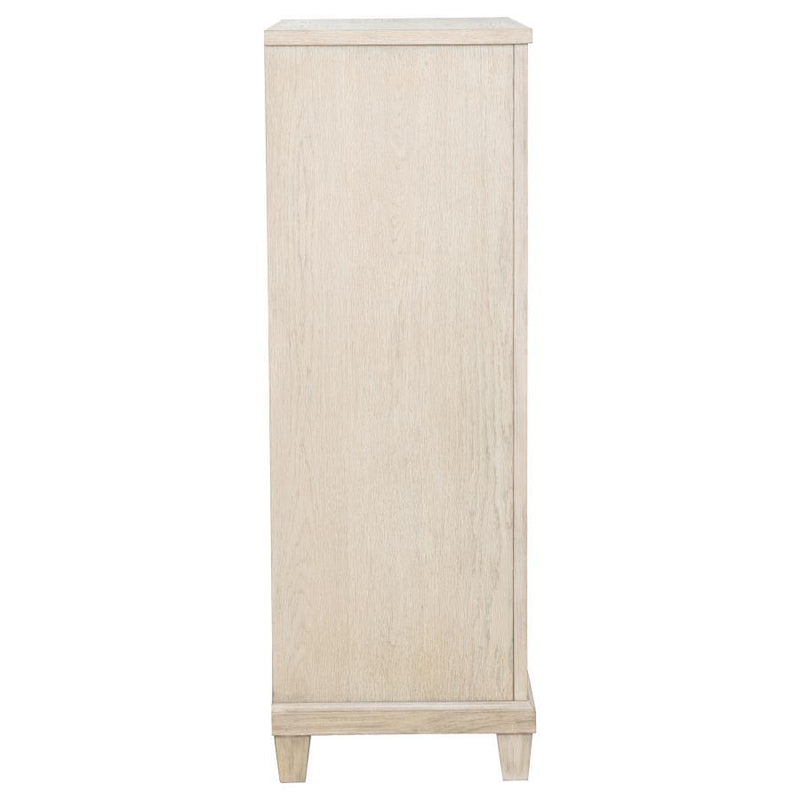 Pembroke - 5-Drawer Chest Of Drawers - Washed Oak