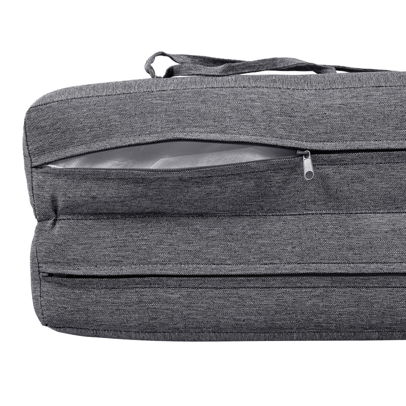 Outdoor Chaise Lounge Cushion Only, Water-Resistant Patio Lounge Chair Cushion With Removable Cover