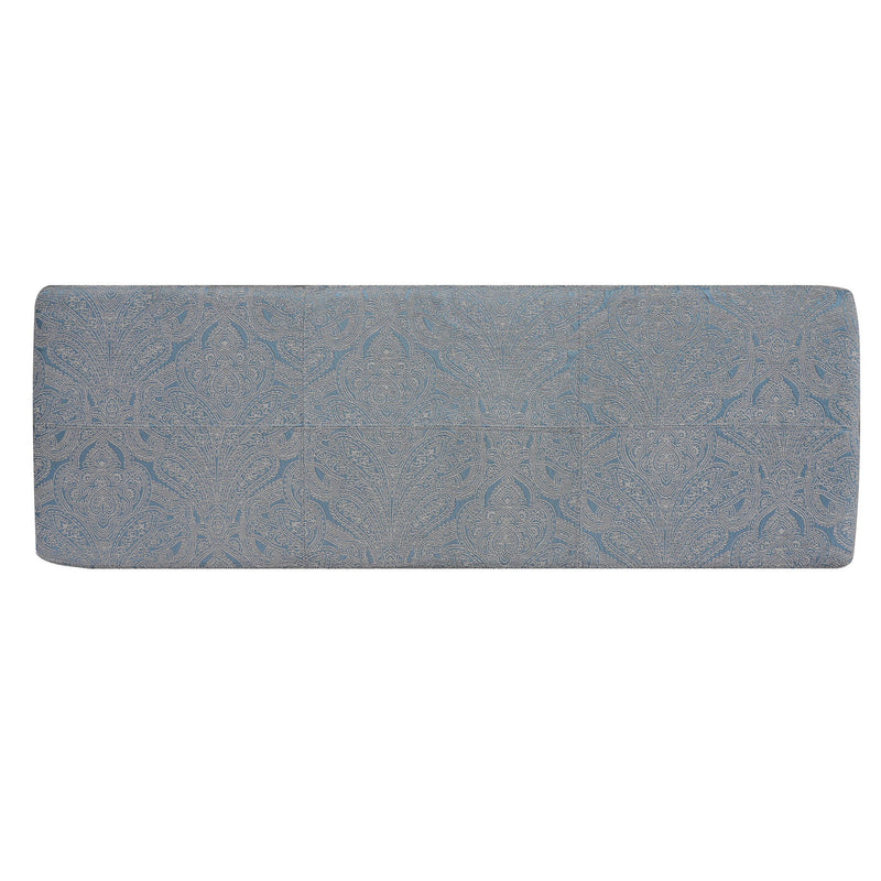 Indoor Storage Ottoman Bench With Hidden Storage - Pattern