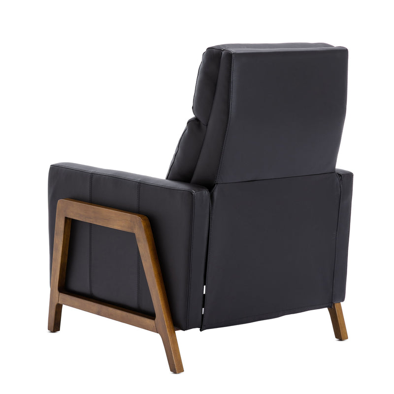 Richland - Push Back Recliner Chair - Black