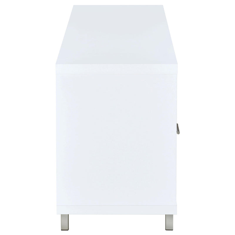 Casey 2-drawer Engineered Wood 60-inch TV Stand White