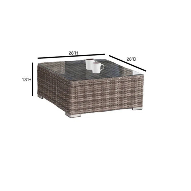 Stylish Entertainment Sectional Set, Outdoor Living