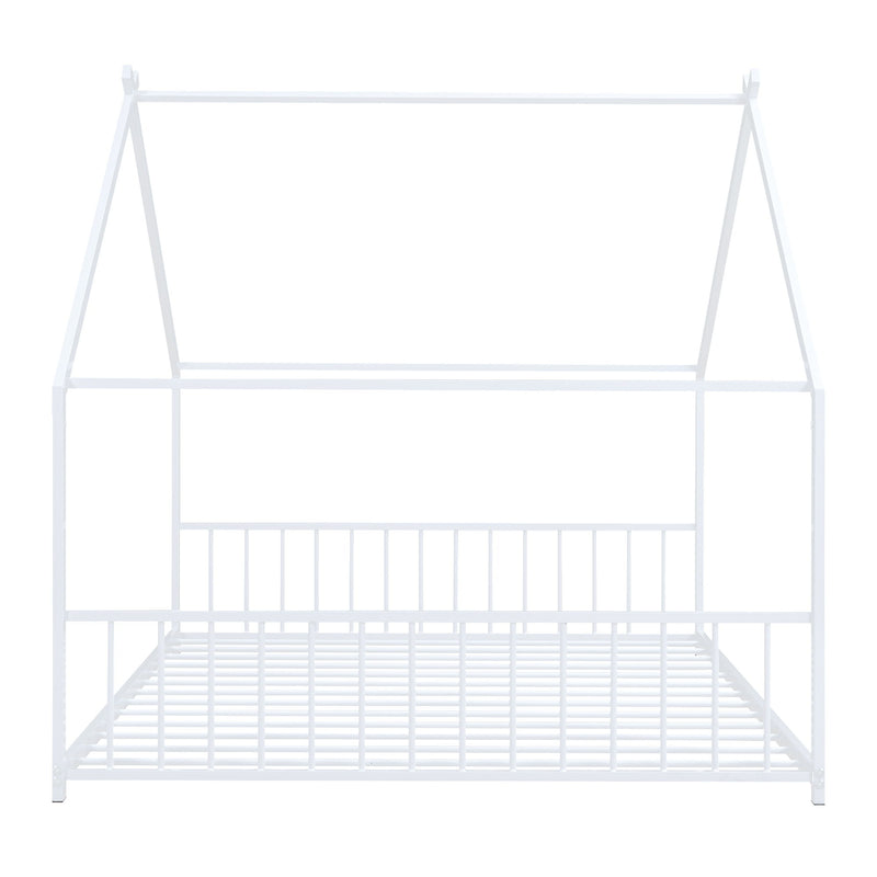 Metal House Bed