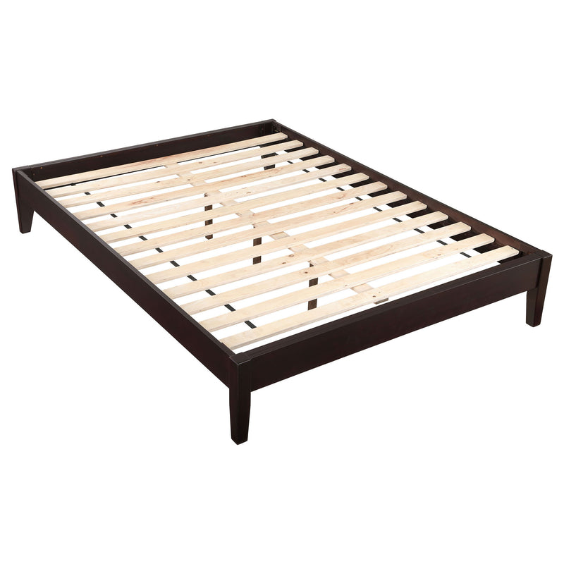 Redmond - Eastern King Platform Bed - Cappuccino