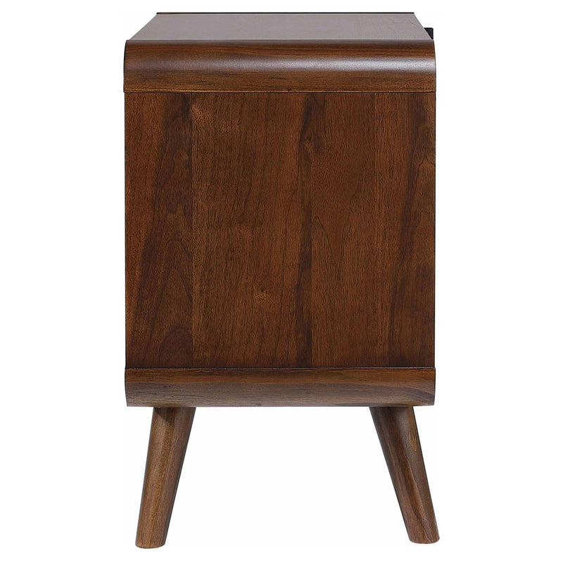 2 Drawer Nightstand - Walnut