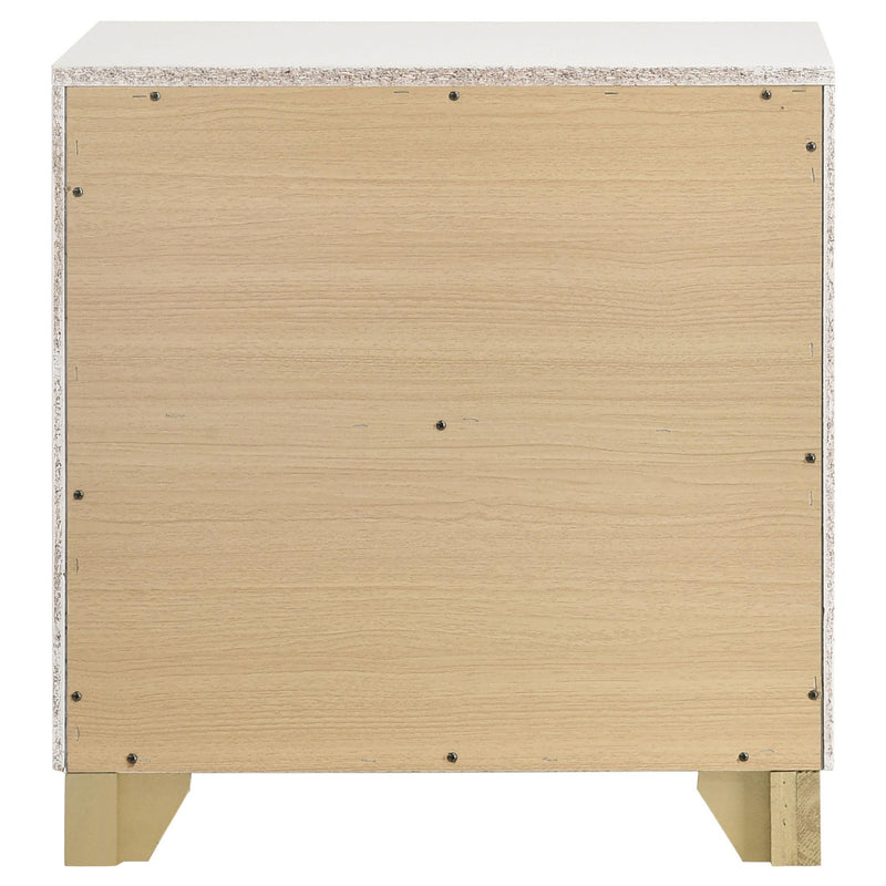 Caraway 2-drawer Nightstand White