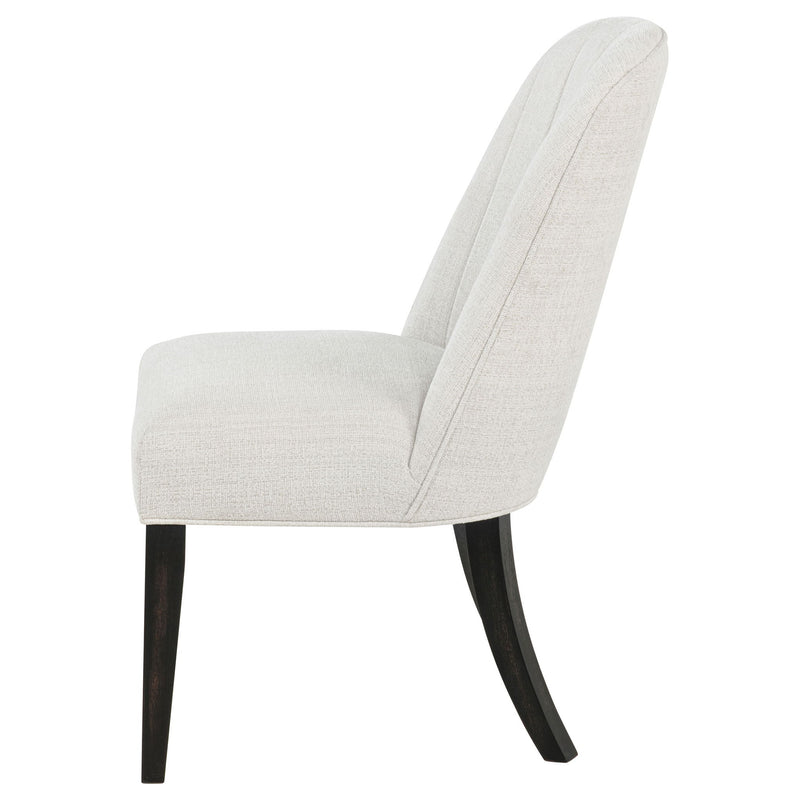 Bangor - Upholstered Dining Side Chair (Set of 2) - Black / Cream