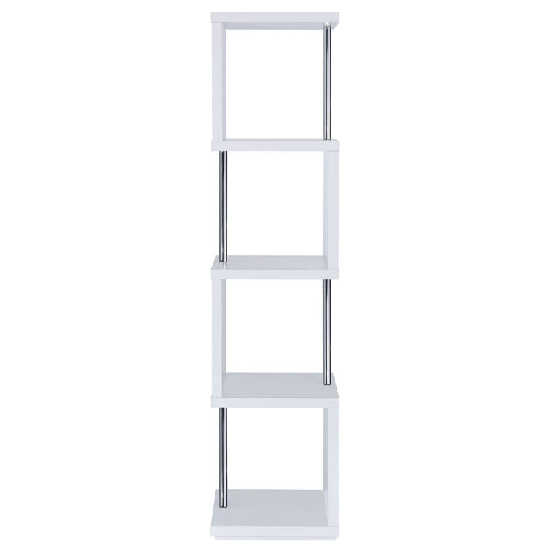 4 Tier Bookcase With Accents
