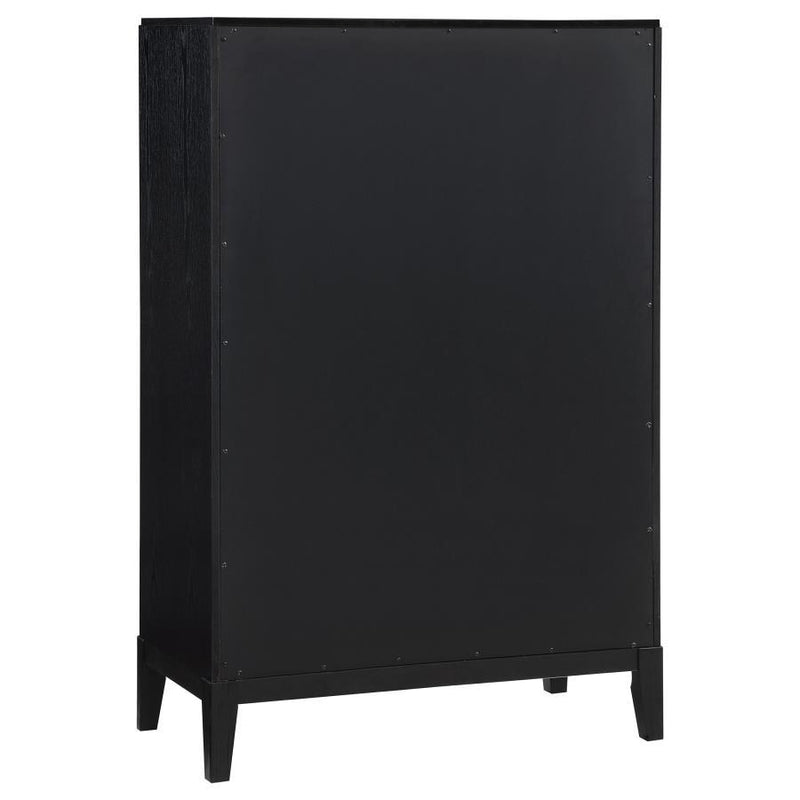 Brookmead - 5-Drawer Bedroom Chest - Black