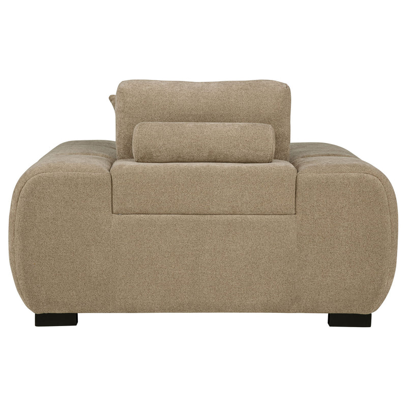 Plather - Track Arm Accent Chair