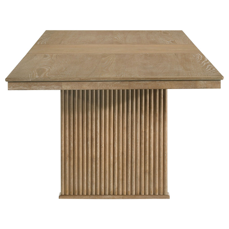 Dreydon - Extension Dining Table - Light Brown