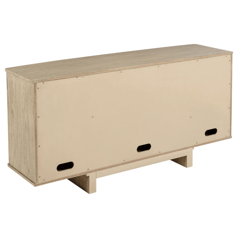 Kimpton - 4 Door Sideboard Buffet Cabinet - Beige
