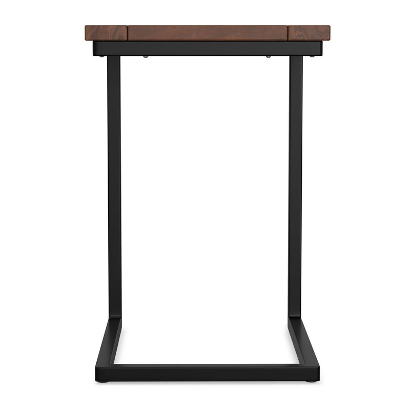 Skyler - C-Side Table - Walnut Brown