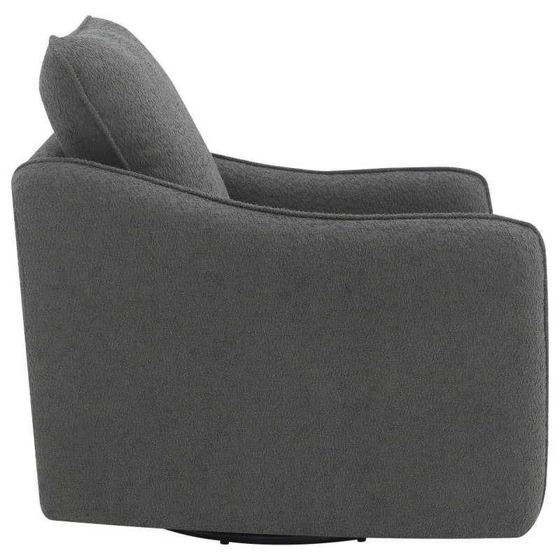 Madia - Upholstered Sloped Arm Swivel Glider Chair