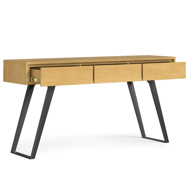 Lowry - Console Sofa Table - Oak