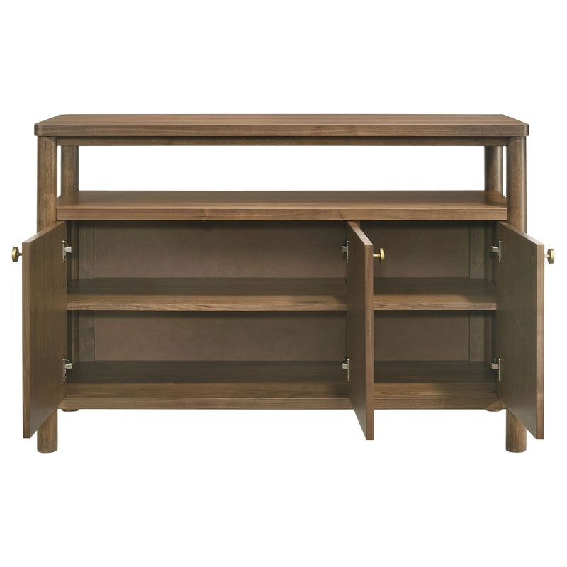 Graham - Sideboard With Open Shelf - Walnut