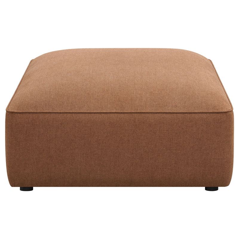 Colleen - 6 Piece Modular Sectional With Tight Seats - Terracotta