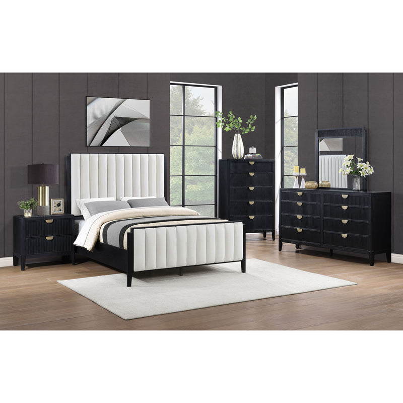 Ennis - Bed With Tufted Headboard