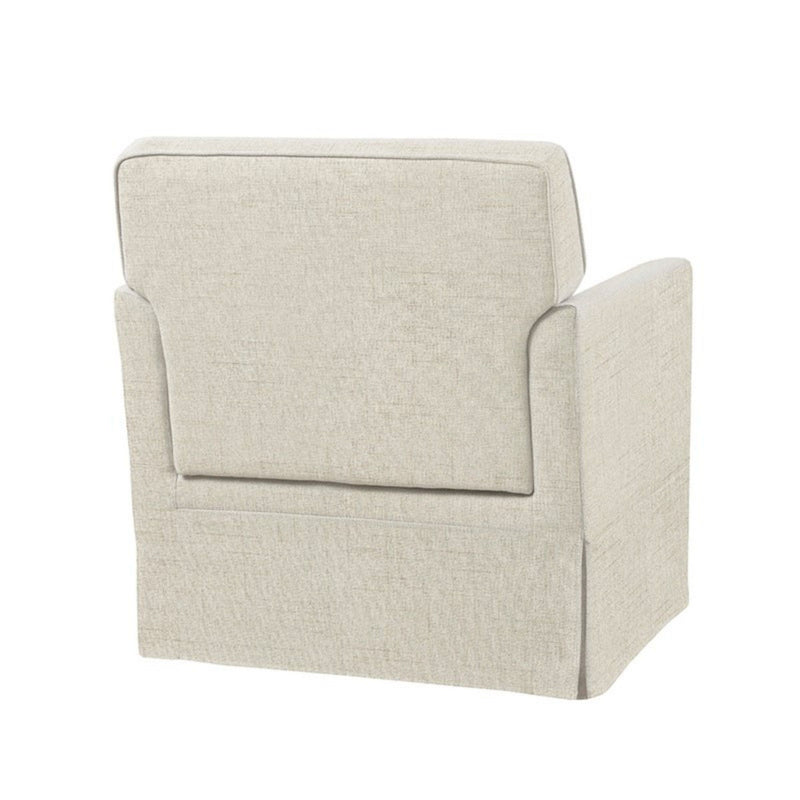 Timeless - Accent Armchair With Classic Track Arm Silhouette And Skirted Base