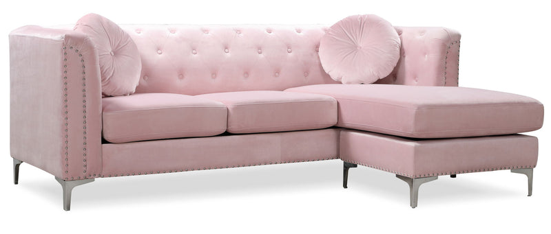 Pompano - Micro Suede Sofa Chaise