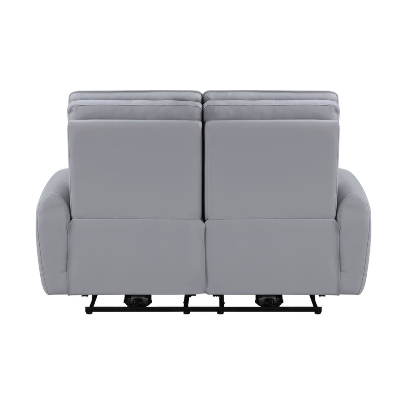 Jeromie - Power Motion Loveseat With USB Port - Gray