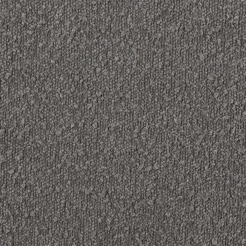 Eudora Boucle Upholstered Dining Arm Chair Grey (Set of 2)